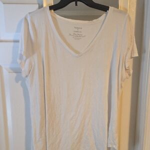 Torrid Classic White Short Sleeve Tee